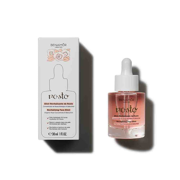 Rosto Revitalizing Face Elixir Front Side with Box